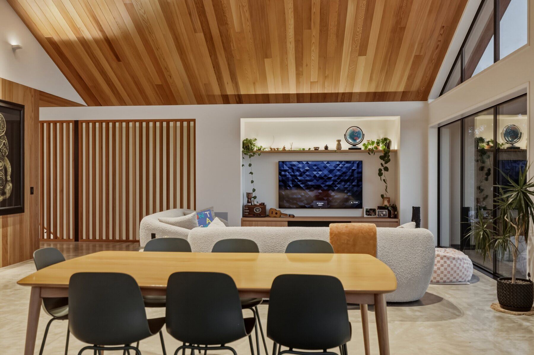 A staged interior by Spaces
